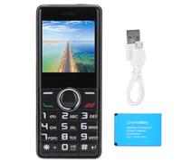 Téléphone à clapet élégant pour seniors avec grand écran, boutons et contrôle du volume, mobile 2G débloqué avec longue autonomie en veille,