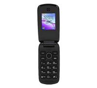 Téléphone à Clapet pour Personnes âgées débloqué, 3G LTE Double SIM à Gros Boutons avec Haut-Parleur Puissant, Grandes Touches et Lumières LED, Fonction SOS, Longue (Bleu)