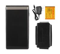 TéLéPhone à Clapet Senior 2g, IcôNe à Gros Bouton, Double éCran, Bouton Sos, TéLéPhone Portable à Haut Volume