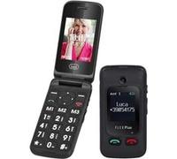Trevi Téléphone à clapet senior Flex plus 55 – Larges touches et bouton SOS – Noir