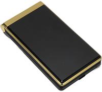 Téléphone À Clapet Simple,Téléphone Pliable Pour Seniors Avec Écran De 3 Pouces,Lampe De Poche Et 2 Fonctions Pliables En Veille Pour Répondeur À Domicile Pour Personnes Âgées