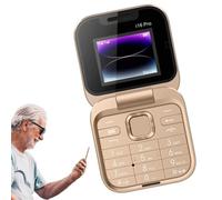 Téléphone À Pour Senior - Mobile À Écran HD, Double À Gros Boutons, Conception Centrée Sur Les Seniors | Lampe De Poche LED Créative Avec Caméra Au Design Moderne, Radio Fm Pour Parents Âgé