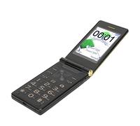 Téléphone à Rabat pour Senior, Débloqué 3G SOS Big Button GSM Mobile Flip Phone 2,8 Pouces LCD et Boutons Proéminents Téléphone Portable One Touch Dial Qualité Sonore Claire pour Les(Or)