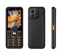 Téléphone à Touches 3G 3600mAh SOS Double SIM Écran 2,8 Pouces Noir YONIS