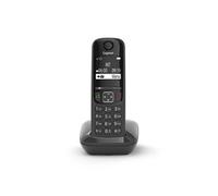 Téléphone analogique DECT AS690 avec identification de l'appelant Noir