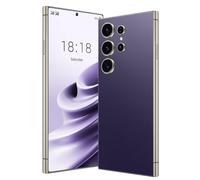 Téléphone Android déverrouillé avec support 4G LTE - FDD TDD, écran de 6,75 pouces, 3GBRAM + 64GBROM / TF256GB, double appareil photo 5MP + 16MP, double carte SIM, lunette métallique (4purple)