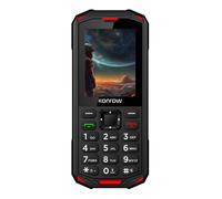 Téléphone Antichoc - KONROW - Stone Next - 2.4'' - IP68 - 4G - Double Sim - Noir