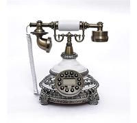 Téléphone Antique, Que téléphone Vintage Classique européen rétro téléphone Fixe Filaire avec Casque Suspendu for la décoration de Bureau d'hôtel à la Maison