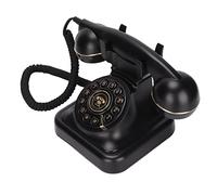 Téléphone Antique, Téléphone Fixe Vintage pour la Maison, Le Bureau, Le Café, Le Bar, Téléphone Fixe Fixe à L'ancienne pour L'ornement de Décoration de la Maison