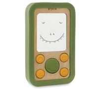 Trixie Téléphone bébé Mr. Dino en silicone et bois