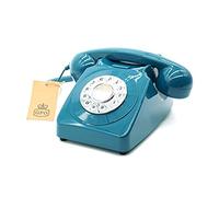 Gpo 746 push azur - téléphone fixe rétro bouton poussoir Bleu G