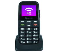 Téléphone Cellulaire Denver 4G Senior BAS-18600L Balkan Noir pour Touche Sos