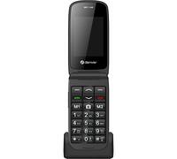Téléphone Cellulaire Denver 4G Senior BAS-24600L Noir pour Touche Sos Volume