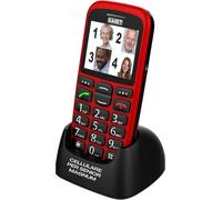 Téléphone Cellulaire SAIET MAGNUM DUE 2,2 " Touches Grands Sos Base Charge Rouge