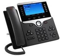 Téléphone Cisco IP 8851, écran couleur, identification de l'appelant, fonction mains libres, Bluetooth, Ethernet, port USB
