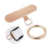Téléphone Cordon Patch 1,Anneau à Ressort 1,métal Patch, patch Universel pour Cordon de Téléphone sans Adhésif, Compatible avec la Plupart des Téléphones et Coques, Système de Portage Sécurisé