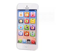 Téléphone d'apprentissage pour , Jouet de téléphone de bébé, Téléphone à écran tactile avec 8 grandes fonctions, mobile éducatif pour l'apprentissage des fruits, cadeau d'étude pour