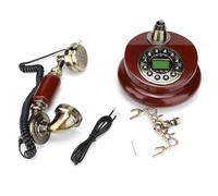 Telephone de bureau a bouton-poussoir de style retro europeen MS-6100B, decoration d'interieur classique