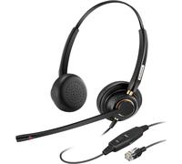 Téléphone de bureau avec réduction de bruit, compatibilité RJ9