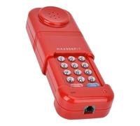 Téléphone de Bureau conventionnel avec Cordon Extensible Batterie de refus Comprend des Fonctions de Recomposition et de terminaison d ' Appel Téléphone à Cadran Traditionnel