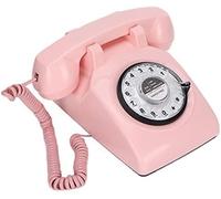 Téléphone De Bureau Rétro À Cadran Rotatif, Téléphone Fixe Vintage Pour Décoration Maison Et Bureau, Idée Pour Parents