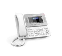 Téléphone de bureau SIP Snom D815WB, Wi-Fi et Bluetooth, écran couleur IPS 5", 10 touches SmartLabel, blanc