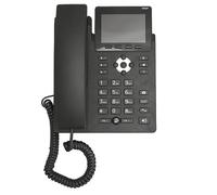 Téléphone de Bureau SIP, Téléphone de Bureau Quad Core A53 3,5 Pouces écran Couleur Appel Mains Libres Double 1000M RJ45 2.4G 5G WiFi pour la Maison (Prise UE)