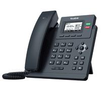 Téléphone de bureau SIP Yealink T31G, 2 comptes SIP, Gigabit, PoE, écran 2,3"