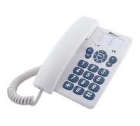 SMART PRODUCTS CONNECTION S.A. Téléphone filaire SPC Original - grandes touches, 3 mémoires, blanc