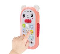 Téléphone de jeu, téléphone portable de jeu avec lumière et son - Jouet éducatif pour l'éducation de la petite enfance | Pour la maison, la voiture, les voyages, la salle de classe, la salle de jeux
