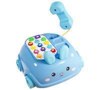 Téléphone de Jouet Musical pour, Téléphone de prétendent Play | Les bavardent avec Les Roues | Apprendre Les Jouets, Le Style de Lapin, Le Jeu de Marche, Le Plaisir de la Narration pour Une éducation