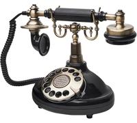 Téléphone De Mariage Audio Livre D’Or Classique Style Rétro Enregistrement Messages Personnalisés pour Les Fêtes Anniversaires Occasions Spéciales, Black1, 24.5x19.5x13cm