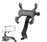 Téléphone de moto monté 1,97-3,94 pouces - Support de téléphone pour vélo - Rotatif à 360 ° - Montage téléphone pour smartphones de 2,3 à 3,7 pouces de large - Accessoires de moto