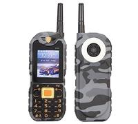 Téléphone débloqué S555 2G GSM, 4 Emplacements SIM, Téléphone Portable à Gros Boutons avec Mât D'antenne Amovible, Téléphone Muet à Haut Volume 4800 MAh pour Senior ou Sauvegarde (Gris)