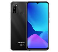 Téléphone Debloqué Ulefone Note 10(P), 3Go RAM 128Go ROM, Triple Caméra 13MP, Smartphone Double SIM, 6,5'' HD+, 3 Emplacements pour Cartes, Android 11, Batterie 5500mAh, Empreintes Digitales Noir