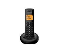 Téléphone DECT Alcatel E160 avec identification de l'appelant Noir