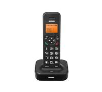 Téléphone DECT Bravo Star avec identification de l'appelant Noir