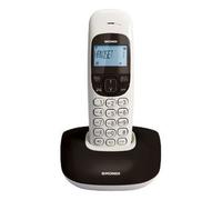 Téléphone DECT Brondi Nice avec identification de l'appelant et haut-parleur - Noir