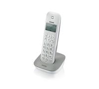Téléphone DECT Gala avec identification de l'appelant Gris, Blanc