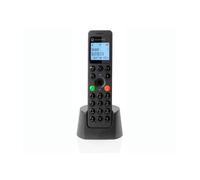 Motorola Téléphone DECT DOT201 – Haut-parleur mains‑libres, blocage d'appels, 100 contacts – Noir