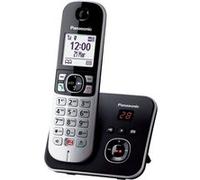 Panasonic KX-TG6861JTB Téléphone Numérique Sans Fil Avec Messagerie, Base et Récepteur Unique, Identifiant d'Appel, Verrouillage d'Appel et Automatique, Écran