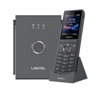 Téléphone DECT professionnel Fanvil W620P, base IP W710D + combiné W620D, 10 combinés, 10 appels simultanés, PoE