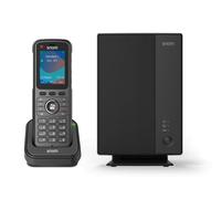 Téléphone DECT professionnel Snom M256, borne M250 + combiné M56 IP67, 10 combinés, 8 appels simultanés, Bluetooth