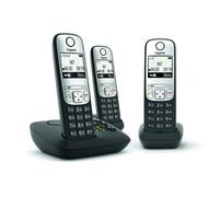 Téléphone DECT Trio - Gigaset - A690A - Répondeur numérique - Écran éclairé - Mains libres