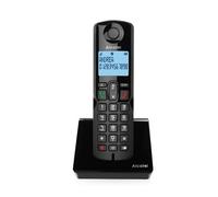 Téléphone DECTel S280 DUO BLK avec identification de l'appelant Noir