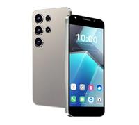 Téléphone déverrouillé, écran de 5.0 pouces, double appareil photo, double carte SIM, 2GBRAM + 16GBROM / TF128GB, 4G FDD LTE pris en charge， Convient aux utilisateurs débutants (T25grey)