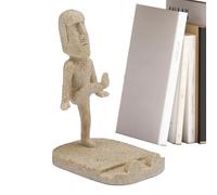 Téléphone drôle - support de bureau mignon, monture de téléphone de nouveauté | Pâque de la statue de l'île de Pâques Digne de smartphone, support de figurine décorative pour regarder des vidéos, idéa