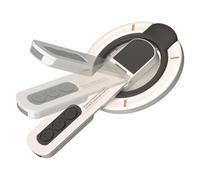 Téléphone du Porte-Bague magnétique - Support réglable | Grip Rotatif à 360 degrés Secure Feat pour Le Bureau, Table, Gymnase, Voyage, Streaming, Smartphones, appels vidéo, Voiture