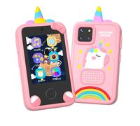 Téléphone Éducatif Unicorn pour Enfant 48MP Écran 2,8"" LCD Tactile Antichoc Rose