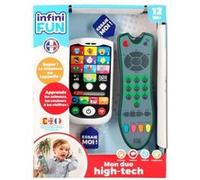 Téléphone et Télécommande - KD - Mon Duo High-Tech - Apprentissage des animaux, chiffres et couleurs Multicolore G
